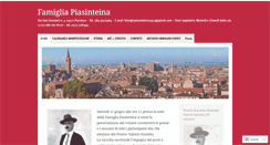 Desktop Screenshot of famigliapiasinteina.com